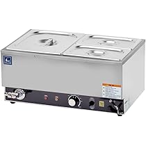 フードウォーマー　湯煎器　業務用　ホテルパン・フタ付き　Kiprostar Amazon.co.jp: 業務用 電気式 フードウォーマー 湯煎保温器